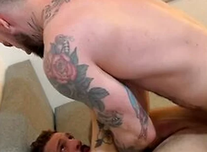 Tatted Bearded Hunks Go Raw Gapped Hole, Deep Breed & Cum-kiss Ft. Troy Daniels & Igor Lucios