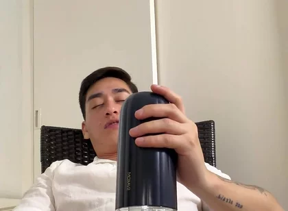 Masturbating Until Massive Cum on You