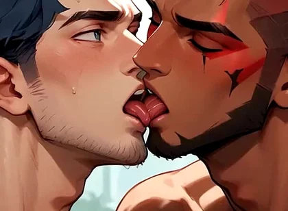 Muscular Gay Lover's Satisfying Release: Steaming Gay Gonzo Porn! for the Hottest Forest Encounters, Only the Hottest
