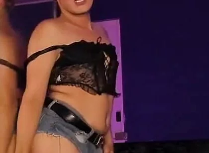 Sissy Femboy Dances Like a Sexy Slut Inviting You to Give Her Dick