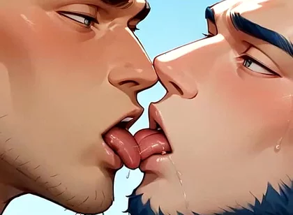 Sexy Muscle Fellows and Molten Beach Joy Lead to Explosive Booty Orgasms.