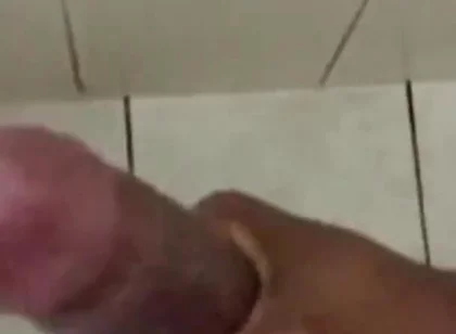 Slowly Motion Jerking off in the Shower Cumming Hard