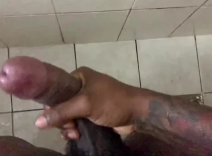Slowly Motion Jerking off in the Shower Cumming Hard