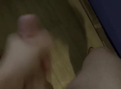 Teen Boy's Secret - Horny Twink Masturbates Fast - Big Uncut Cock