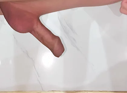 Foreskin Boy Milking and Cum