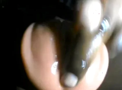 Teasing Playing with My Fake Pussy Double Side Doll