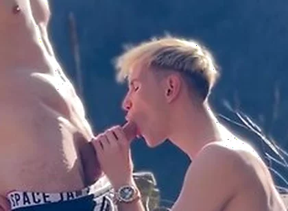 Asked A Sweet Guy To Suck My Dick Outdoors For Money