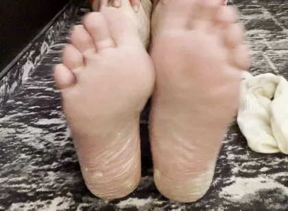 Coach Karl's Size 13 Bare Feet [8893]