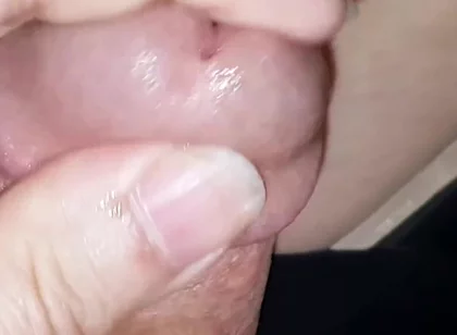 Dani Leg Fountain Cum on Tan Pantyhose