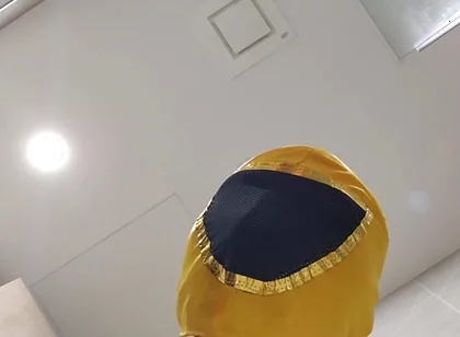 Wrestler in Toilet