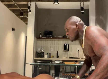 Big Black Older Man Fucking Younger Black