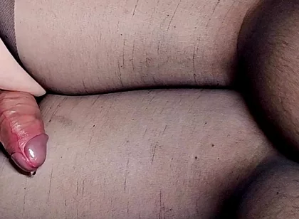 Huge Cumshot While Riding My Dildo