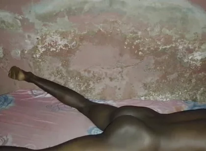 Pounding My Bed with My Dick