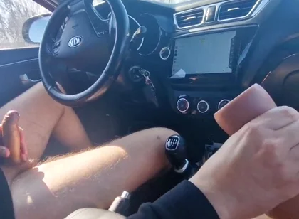 They Found a Pussy on the Road and Fucked It Hard, a Used Slut Covered in Cum