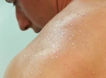 Shower with a Huge Cock and Dildo
