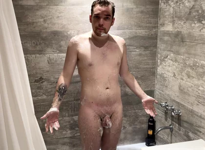 He Used My Dick as a Golden Shower to Wash off the Foam