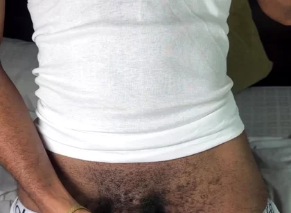 Jerking off His BBC