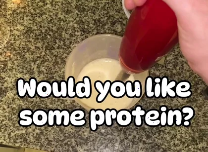 Would You Like Some Protein?