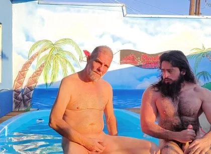 I Caught It in the Act My Stepfather Making Out with His Friend in the Pool