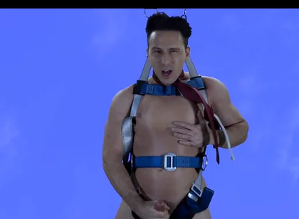 Flying on My Green Screen and Cuming
