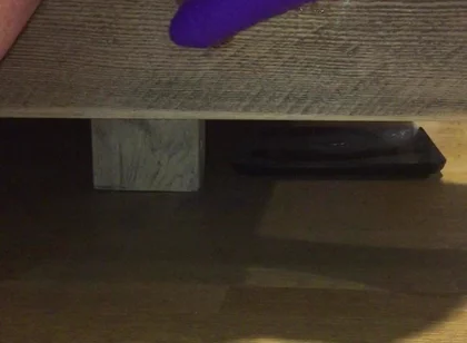 Milking Out Two Ruined Orgasms Using My Roommate's Vibrator with Lots of Loud Moaning