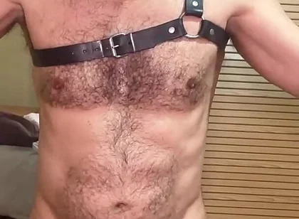 Penetrated by a Leather Man