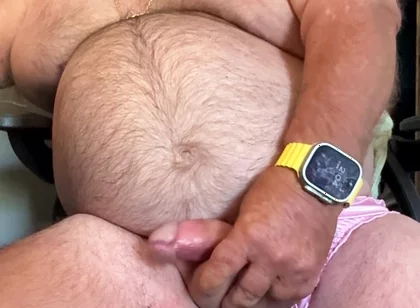 Mark Fletcher Rubbing My Balls in Slow Motion Till My Cum Pours Out.