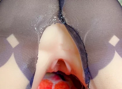Trophy Waifu 2: Raiden Shogun Fucked & Creamed Like a Whore 65cm Mini Hentai Sex Doll Kemelias