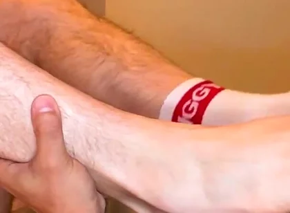 Hair, Feet and Cock
