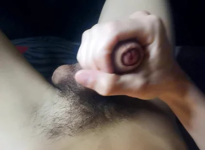 The Member Leaks Abundantly and Will Soon Spray All the Viewers with Hot Sperm!