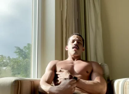 Veins, Pubic Hair, and a Rock-hard Dick!
