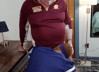 Caoch Teaches Kennie Jai How to Handle Balls