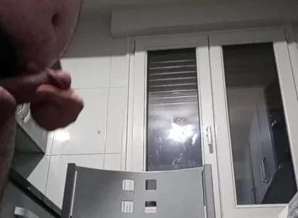 Handsome Chubby with Hard and Fat Masturbating
