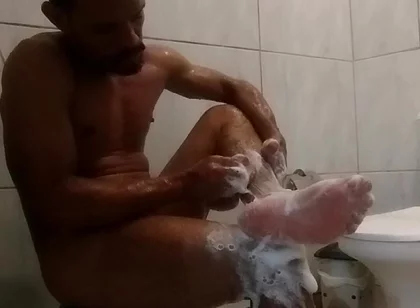 Filming Colleague in the Bathroom