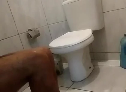 Filming Colleague in the Bathroom