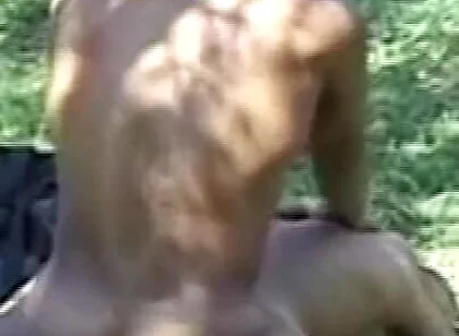 Outdoor Anal Stretch Gaping Rosebud Prolapse Dripping Cum