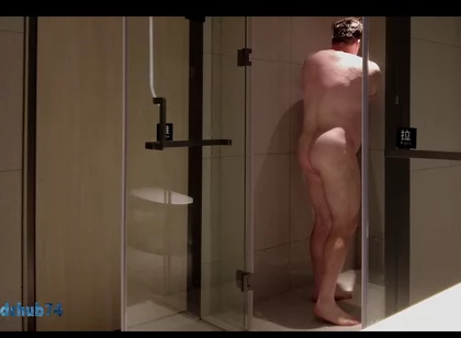 Rugby Guy Strip and Shower