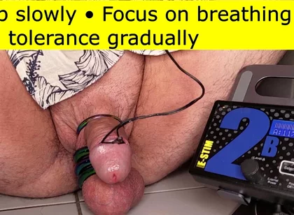 E-stim Tutorial: Bipolar Magictrode Glans Stimulation