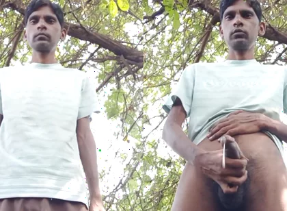 Outdoor Masturbation and Cumming