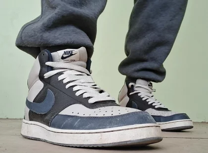 Nike Sneakers on My Feet