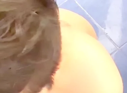 Bear Fucks Twink in the Bathroom and They Are Almost Discovered.
