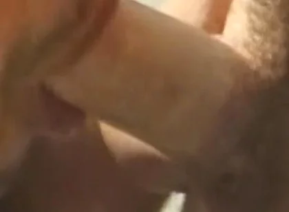 Deep Rimming Tgirl Ass on Balcony Throbbing Cock Sucked Sloppy
