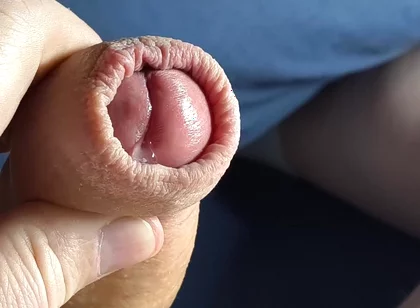 Solo Cumshot, After a Long Day, White Socks, Uncut POV