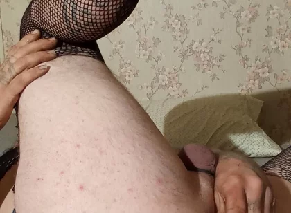 Crossdresser Prostate Massage Leads to Huge Cumshot