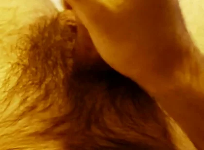 Solo Male Cumshot on Hairy Belly