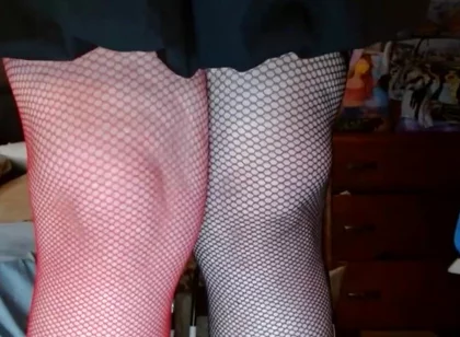 Fat Crossdressing Sissy gets low while dancing