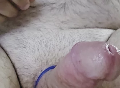Close up Edging and Cum