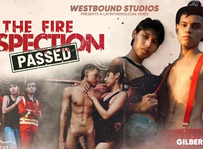 Gilbert Moon Can't Afford to Close His Club, so He Pays Firefighter Maicol with a Blowjob and His Ass