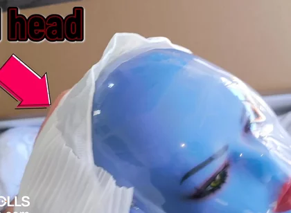 Sex Doll Unboxing ASMR and Rubbing Tits