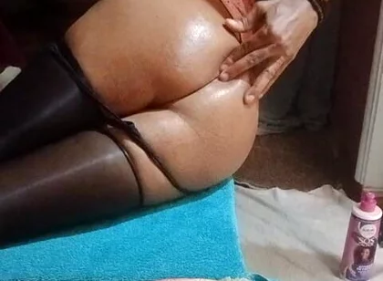 Gluttonous Brunette Ass!